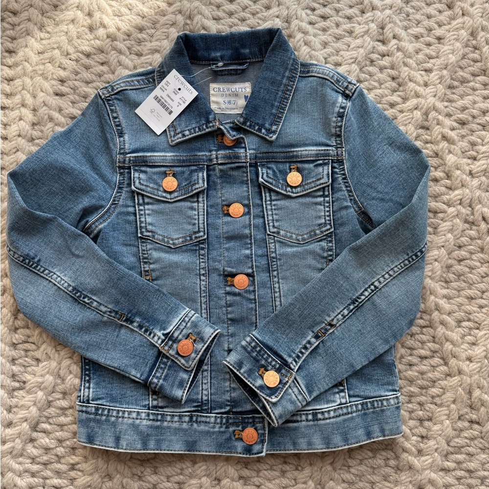 Jcrew crew cuts Jean jacket